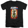 G.I. Joe - Lady Jaye Card Adult Slim Fit V Neck Cotton