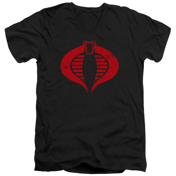 G.I. Joe - Cobra Logo Adult Slim Fit V Neck Cotton