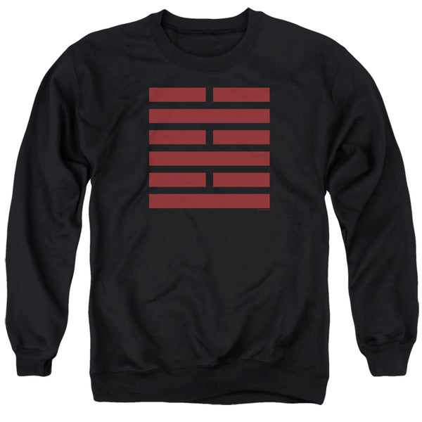 G.I. Joe - Snake Eyes Symbol Adult Crewneck Sweatshirt
