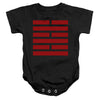 G.I. Joe - Snake Eyes Symbol Infant Snapsuit
