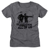 Hunger Games About All Of Us-Ladies S/S Tshirt