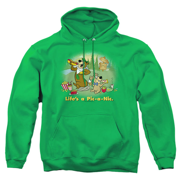 Yogi Bear - Lifes A Pic A Nic Adult Pullover Hoodie
