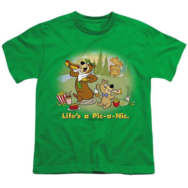 Yogi Bear - Lifes A Pic A Nic Youth Short Sleeve
