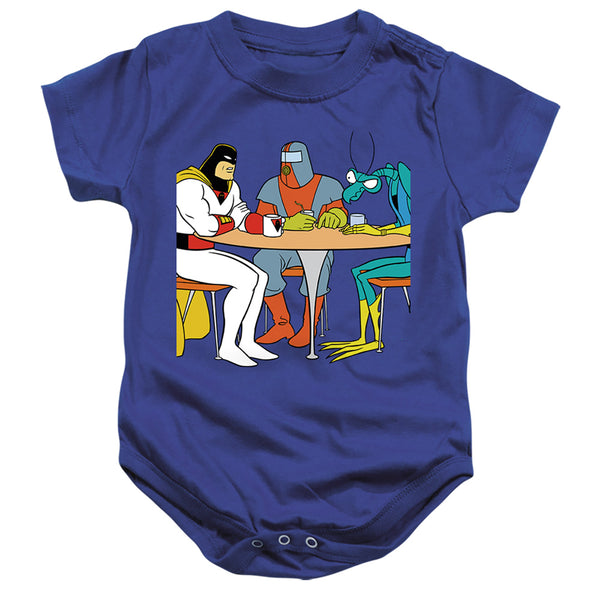 Rick And Morty - Space Ghost Coast To Coast Brak & Zorak Infant Snapsuit