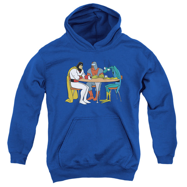 Rick And Morty - Space Ghost Coast To Coast Brak & Zorak Youth Hooded Sweatshirt
