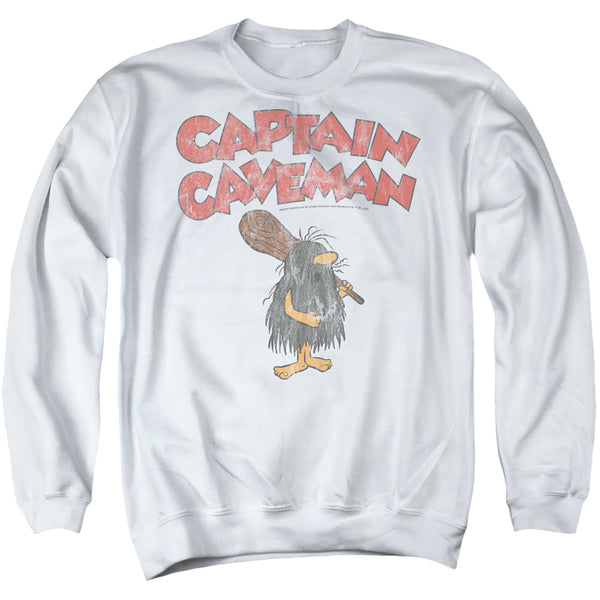 Wacky Races - Captain Caveman 2 Adult Crewneck Sweatshirt
