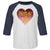Hole-Pretty On Inside- 3/4 Sleeve Raglan