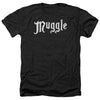 Harry Potter - Muggle Adult Regular Fit Heather Short Sleeve