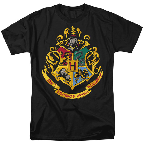 Harry Potter - Hogwarts School Crest Adult Regular Fit Short Sleeve