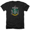 Harry Potter - Slytherin Crest Adult Regular Fit Heather Short Sleeve