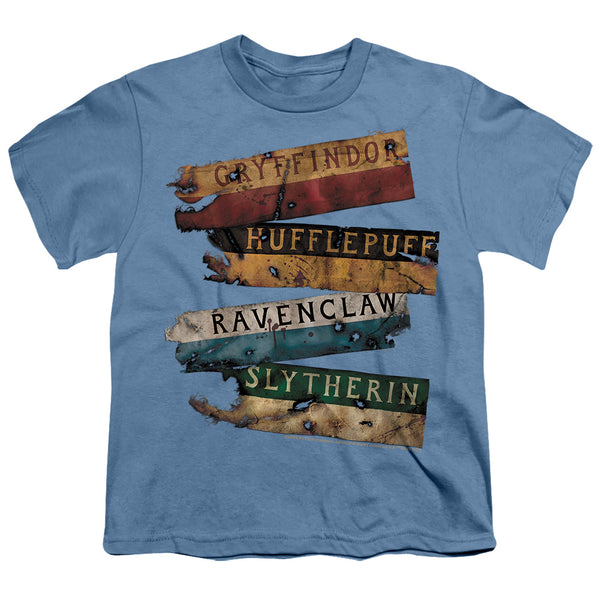 Harry Potter - Burnt Banners Youth Short Sleeve