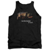 Harry Potter - Burning Hogwarts Adult Tank Top