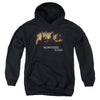 Harry Potter - Burning Hogwarts Youth Hooded Sweatshirt