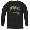 Harry Potter - Burning Hogwarts L - S Youth