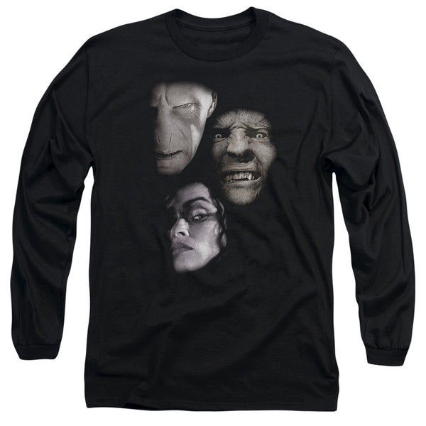 Harry Potter - Villian Heads Adult Long Sleeve