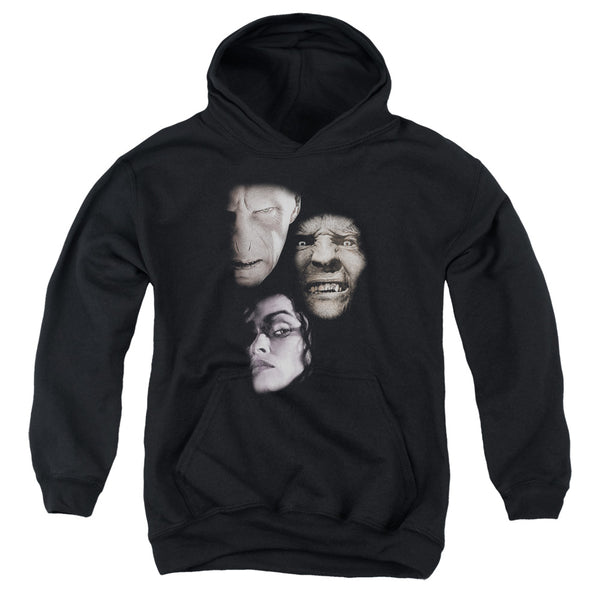 Harry Potter - Villian Heads Youth Hooded Sweatshirt