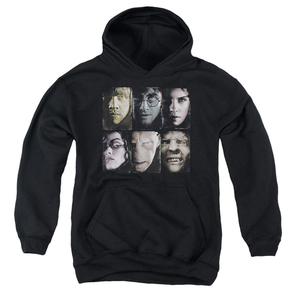 Harry Potter - Horizontal Heads Youth Hooded Sweatshirt