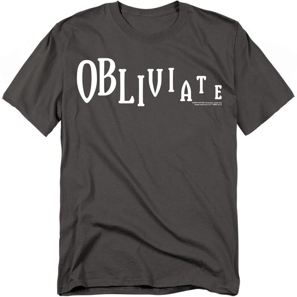 Harry Potter - Obliviate Adult Regular Fit Short Sleeve