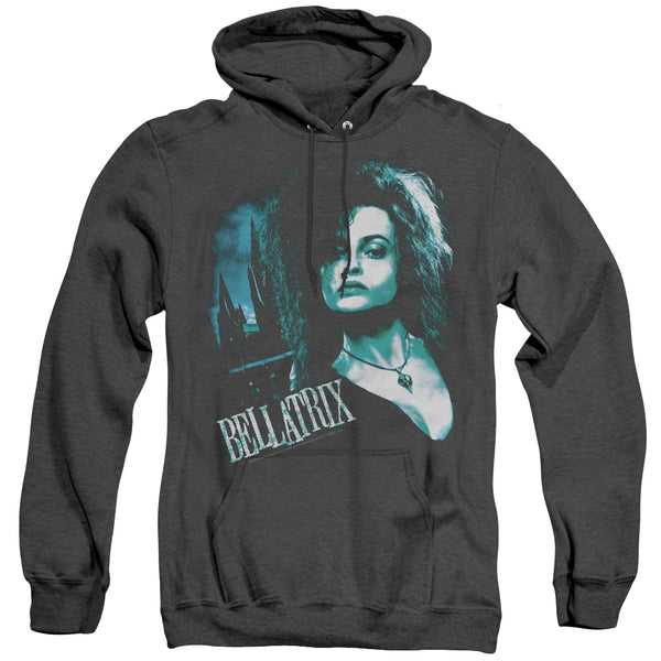Harry Potter - Bellatrix Closeup Adult Heather Hoodie
