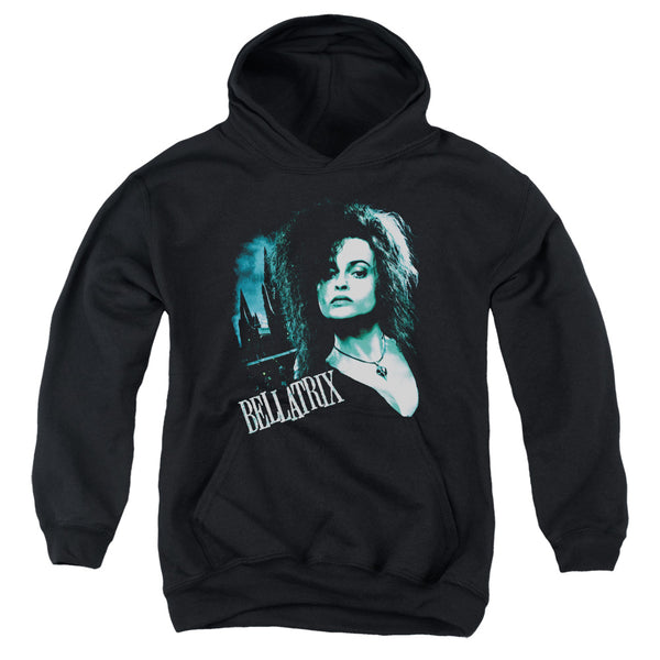 Harry Potter - Bellatrix Closeup Youth Hooded Sweatshirt