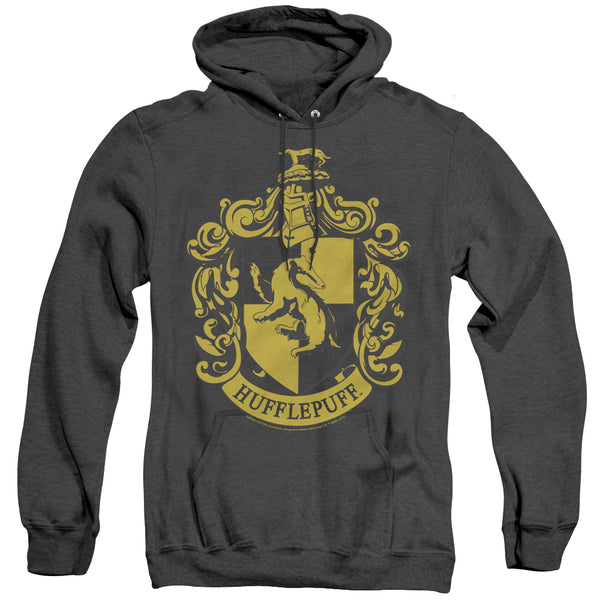 Harry Potter - Hufflepuff Crest Adult Heather Hoodie