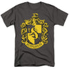 Harry Potter - Hufflepuff Crest Adult Regular Fit Short Sleeve
