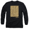 Harry Potter - Marauders Map Interior Adult Long Sleeve