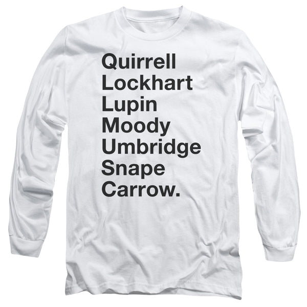 Harry Potter - Professors Adult Long Sleeve