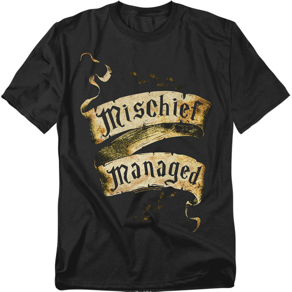 Harry Potter - Mischief Managed Adult Regular Fit Short Sleeve