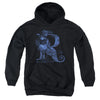 Harry Potter - Ravenclaw R Logo Youth Hooded Sweatshirt