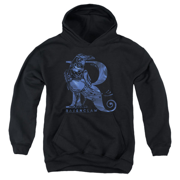 Harry Potter - Ravenclaw R Logo Youth Hooded Sweatshirt