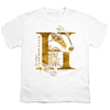 Harry Potter - Hufflepuff H Logo Youth Short Sleeve