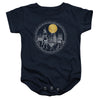 Harry Potter - Hogwarts Full Moon Line Art Infant Snapsuit