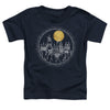 Harry Potter - Hogwarts Full Moon Line Art Toddler Short Sleeve