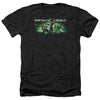 Infinite Crisis - IC Green Adult Regular Fit Heather Short Sleeve