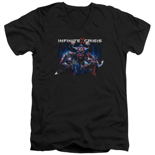 Infinite Crisis - IC Super Adult Slim Fit V Neck Cotton