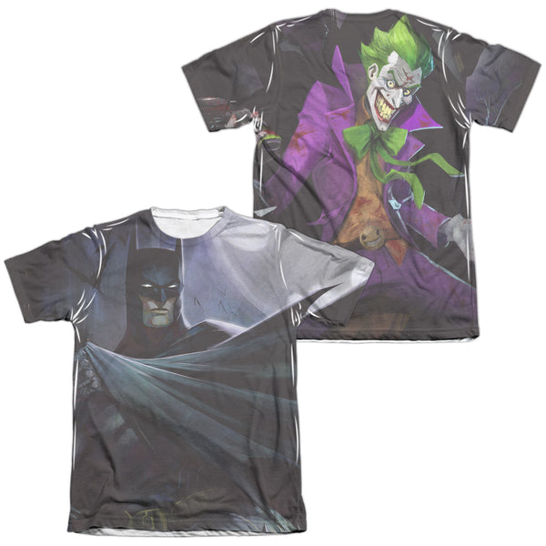 Infinite Crisis - Batman Vs Joker (Front - Back Print) Adult Regular Fit Short Sleeve 65 - 35 Poly - Cotton