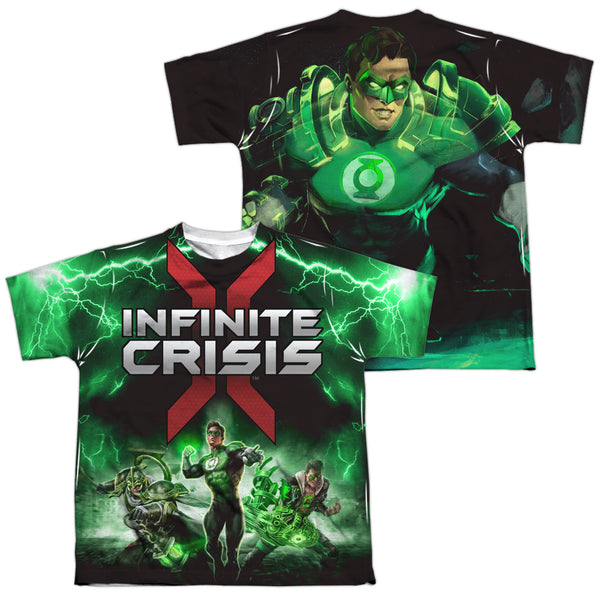 Infinite Crisis - IC Green Lantern (Front - Back Print) Youth Short Sleeve 100% Poly