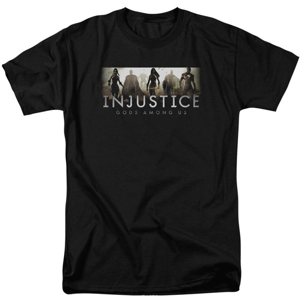 Injustice Gods Among Us - Logo Adult Regular Fit Short Sleeve