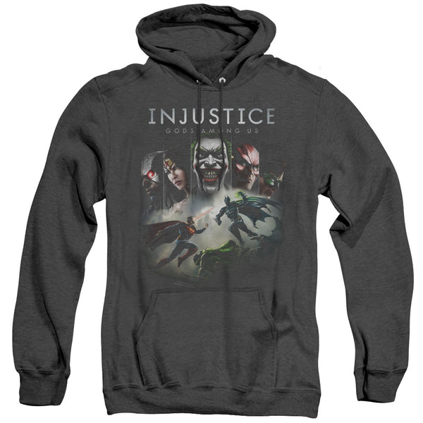 Injustice Gods Among Us - Key Art Adult Heather Hoodie