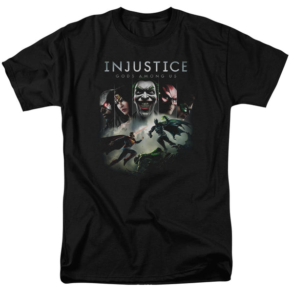 Injustice Gods Among Us - Key Art Adult Regular Fit Short Sleeve