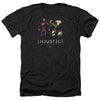 Injustice Gods Among Us - Supermans Revenge Adult Regular Fit Heather Short Sleeve