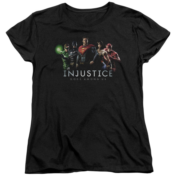 Injustice Gods Among Us - Injustice League Women's Short Sleeve