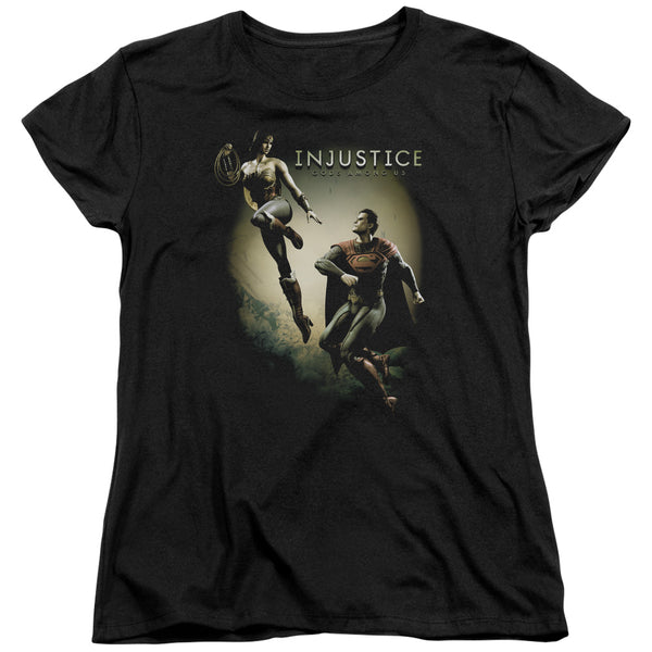 Injustice Gods Among Us - Battle Of The Gods Women's Short Sleeve