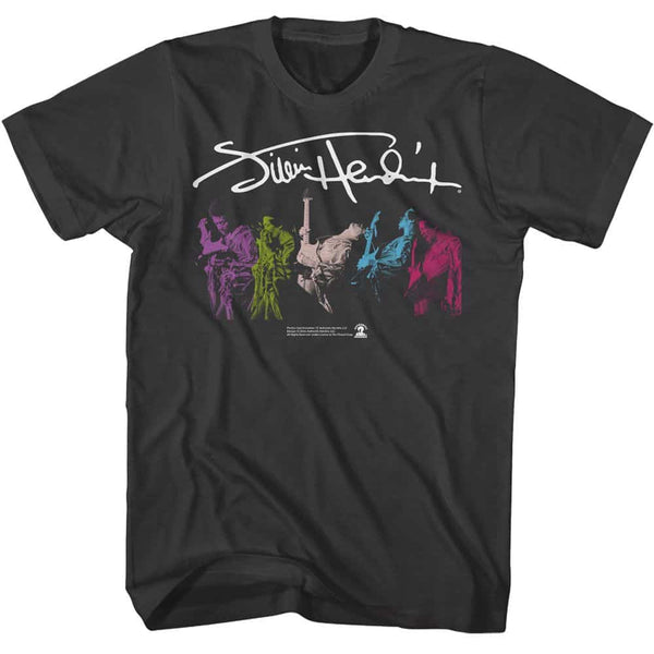Jimi Hendrix Signature And Multi Photo- S/S Tshirt