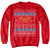 Wonder Woman - Ugly Christmas Logo Adult Crewneck Sweatshirt