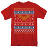 Wonder Woman - Ugly Christmas Logo Adult Regular Fit Short Sleeve