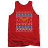 Wonder Woman - Ugly Christmas Logo Adult Tank Top