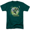 JLA - Lantern Burst Adult Regular Fit Short Sleeve
