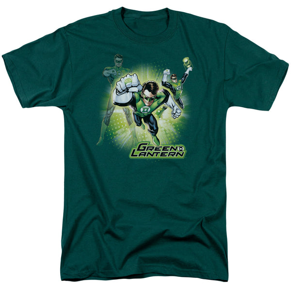 JLA - Lantern Burst Adult Regular Fit Short Sleeve